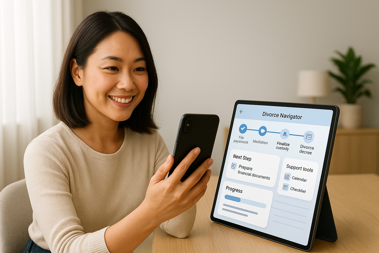 Divorce Navigator Dashboard